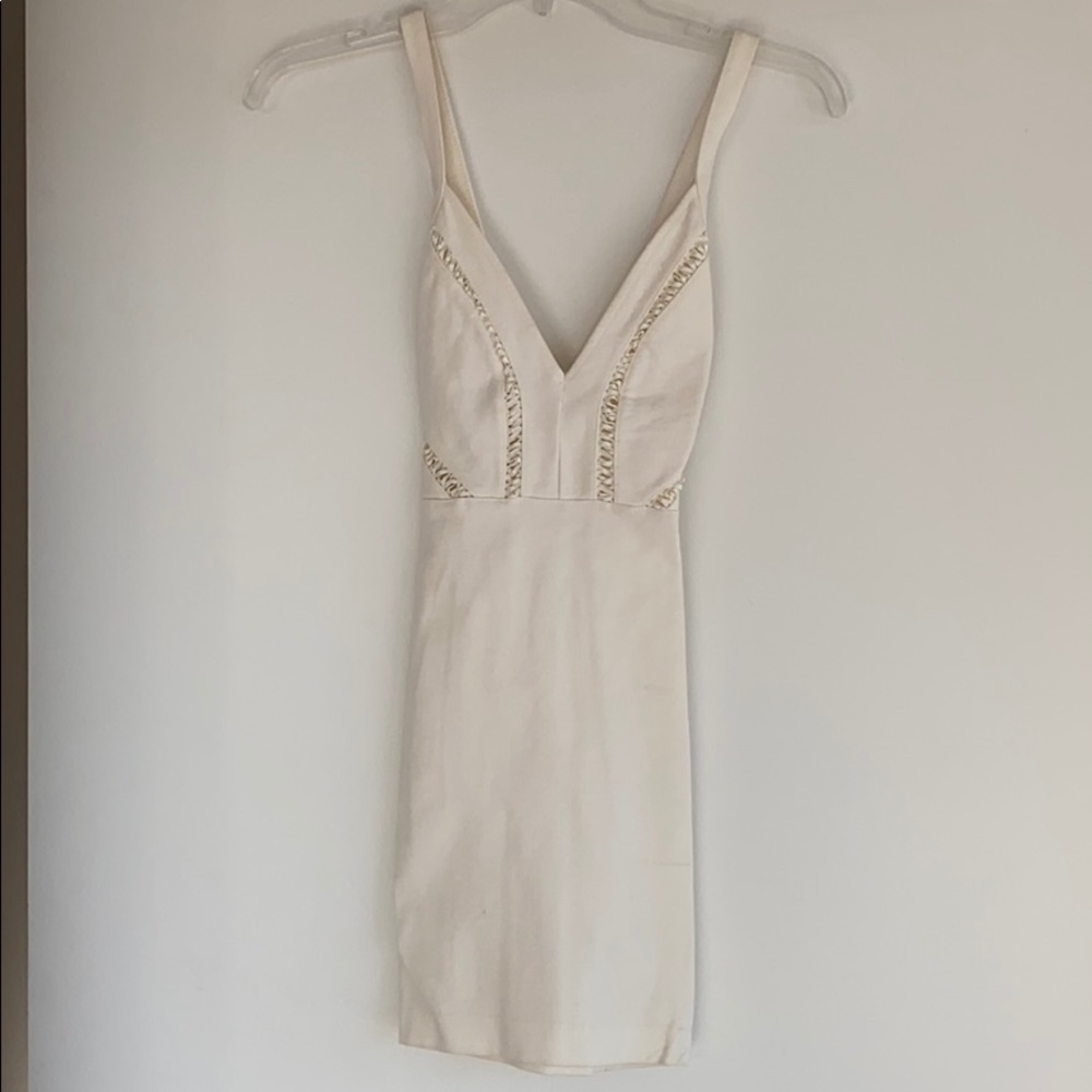 Super cute white cocktail dress